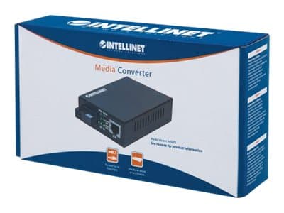 Intellinet Gigabit Ethernet WDM Bi-Directional Single Mode Media Converter.
