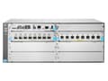 Pikkukuva 4 / 5: HPE Aruba 5406R 8-porttinen 1/2.5/5/10GBASE-T PoE+ / 8-porttinen SFP+ (ei virtalähdettä) v3 zl2 - Kytkin - Hallittu - 8 x 1 Gigabit / 10 Gigabit SFP+