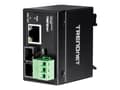Miniatyrbild 1 av 5: TRENDnet TI-F10SC - Fibermediekonverterare - 100Mb LAN - 10Base-T, 100Base-FX, 100Base-TX - RJ-45 / SC-läge (multi-mode) - upp till 2 km - 1310 nm -