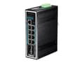 Miniatyrbild 2 av 5: TRENDnet TI-PG1284I - Switch - L2+ - Administrerad - 8 x 10/100/1000 (PoE+) + 4 x Gigabit SFP - DIN-skenmonterbar - PoE+ (240 W) - TAA-kompatibel