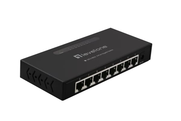 LevelOne GEU-0822 - Switch - 8 x 10/100/1000 - skrivbordsmodell
