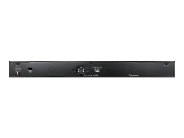 D-Link SmartPro DGS-1510-28XMP - Switch - L3 - Administrerad - 24 x 10/100/1000 (PoE+) + 4 x 10 Gigabit SFP+ - skrivbordsmodell, rackmonterbar - PoE+