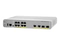 Miniatyrbild 1 av 5: Cisco Catalyst 2960CX-8PC-L - Switch - Administrerad - 8 x 10/100/1000 (PoE+) + 2 x SFP + 2 x 10/100/1000 - skrivbordsmodell, rackmonterbar, DIN-sken