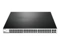 Miniatyrbilde 2 av 5: D-Link Web Smart DGS-1210-52MP - Switch - Styrt - 8 x 10/100/1000 (PoE+) + 40 x 10/100/1000 (PoE) + 4 x SFP - stasjonær, rackmonterbar - PoE+ (370 W)