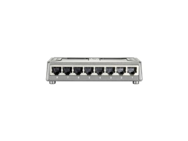 LevelOne FSW-0808TX - Switch - 8 x 10/100 - skrivbordsmodell