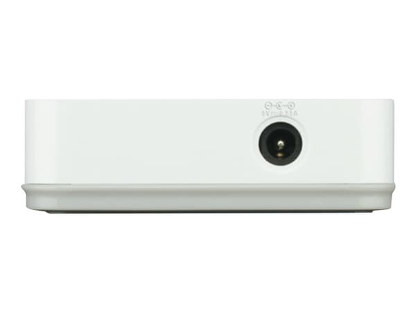 dlinkgo 8-Port Fast Ethernet Easy Desktop Switch GO-SW-8E - Switch - 8 x 10/100 - skrivbordsmodell - Likström