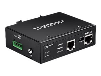 TRENDnet TI-IG60 - Strøminjektor (DIN-skinnemonterbar) - 60 watt - utgangskontakter: 1 - TAA-samsvar