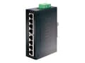 Miniatyrbild 1 av 5: PLANET IGS-801T - Switch - 8 x 10/100/1000 - DIN-skenmonterbar