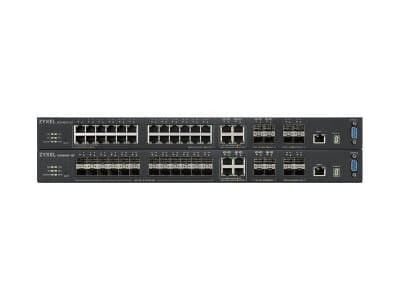 Zyxel XGS4600-32F - Switch - L3 - Administrerad - 24 x Gigabit SFP + 4 x kombinations-Gigabit SFP + 4 x 10 Gigabit SFP+ - rackmonterbar