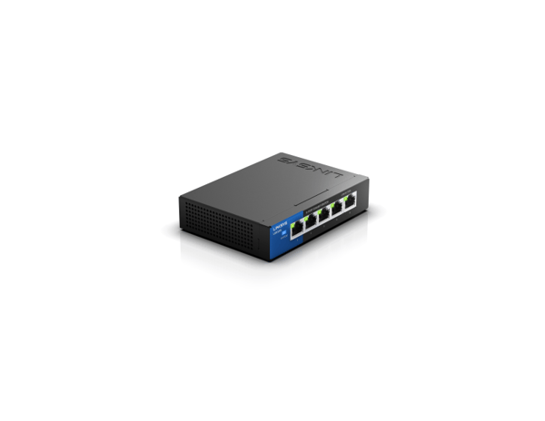Linksys LGS105, Hallitsematon, L2, Gigabit Ethernet (10/100/1000), Seinäkiinnitteinen