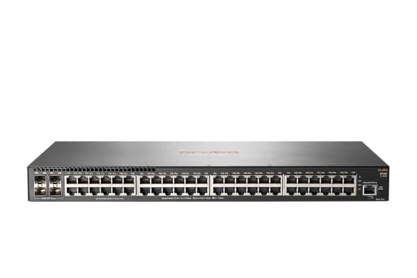 HPE Aruba 2930F 48G 4SFP - Switch - L3 - Administrerad - 48 x 10/100/1000 + 4 x gigabit SFP (upplänk) - rackmonterbar