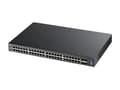 Miniatyrbilde 1 av 5: Zyxel XGS2210-52 Håndtert L2 Gigabit Ethernet (10/100/1000) 1U Sort