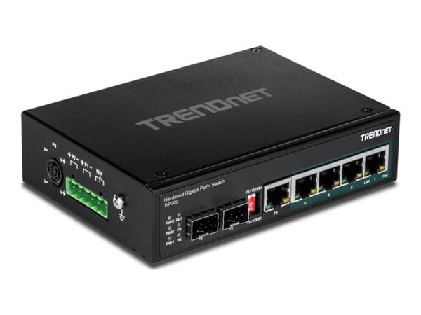 Trendnet TI-PG62, Hallitsematon, Gigabit Ethernet (10/100/1000), Täysin kaksipuolinen, Power over Ethernet -tuki, Seinäkiinnitteinen
