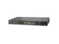 Miniatyrbild 5 av 5: PLANET FGSW-1816HPS - Switch - Administrerad - 16 x 10/100 + 2 x kombinations-Gigabit SFP - skrivbordsmodell