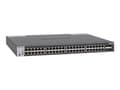 Miniatyrbilde 2 av 5: NETGEAR M4300-48X - Switch - L3 - Styrt - 48 x 10 Gigabit Ethernet + 4 x delt 10 Gigabit SFP+ - front til bakside-luftflyt - rackmonterbar