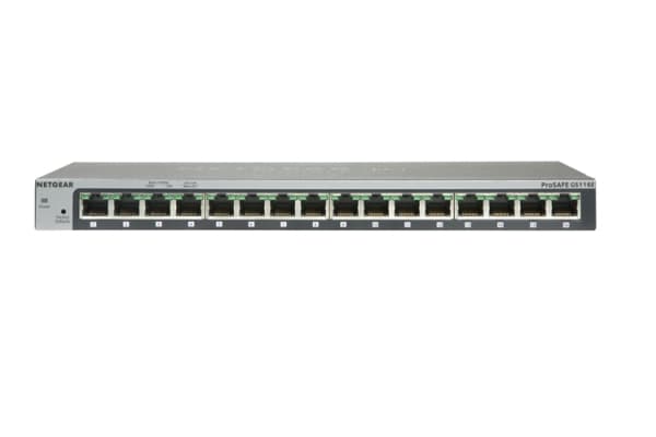 NETGEAR GS116 Ohanterad Grå