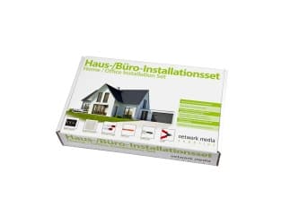 EFB Elektronik N10002.V1-50, Bolig, Cat.6 /7, Svart, Hvit