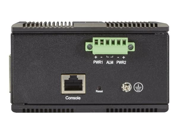 Black Box Industrial Managed Ethernet Switch - Switch - Styrt - 10 x 10/100/1000 + 4 x SFP - stasjonær, DIN-skinnemonterbar, veggmonterbar