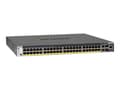 Miniatyrbild 3 av 5: NETGEAR M4300-52G-PoE+ - Switch - L3 - Administrerad - 2 x 10/100/1000/10000 + 2 x 10 Gigabit SFP+ + 48 x 10/100/1000 (PoE+) - främre till bakre luft
