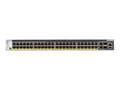Miniatyrbild 4 av 5: NETGEAR M4300-52G-PoE+ - Switch - L3 - Administrerad - 2 x 10/100/1000/10000 + 2 x 10 Gigabit SFP+ + 48 x 10/100/1000 (PoE+) - främre till bakre luft