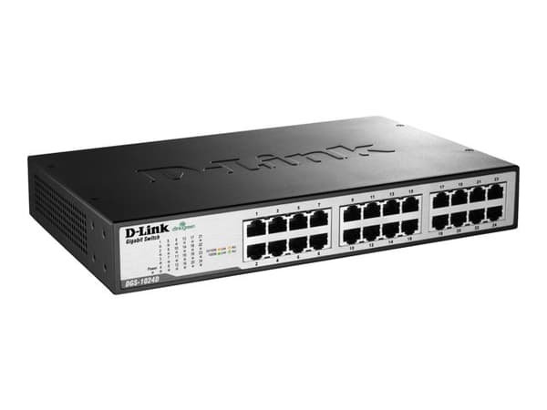 D-Link DGS 1024D - Switch - 24 x 10/100/1000 - skrivbordsmodell