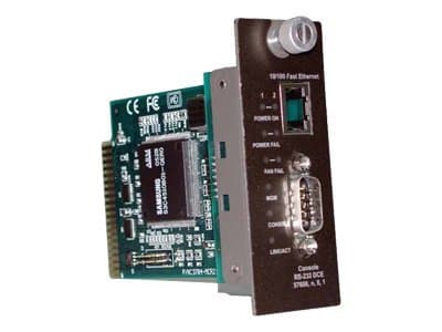 TRENDnet TFC-1600MM - Adapter for fjernstyrt administrasjon - 100Mb LAN, RS-232 - 100Base-TX - TAA-samsvar - for TFC-1600