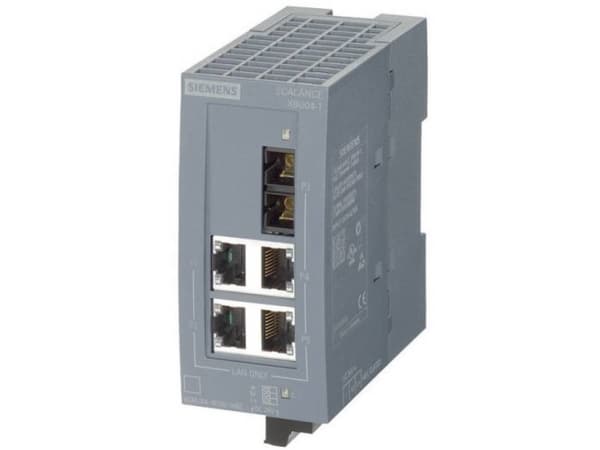 Siemens 6GK5004-1BF00-1AB2, Ohanterad, Fast Ethernet (10/100)
