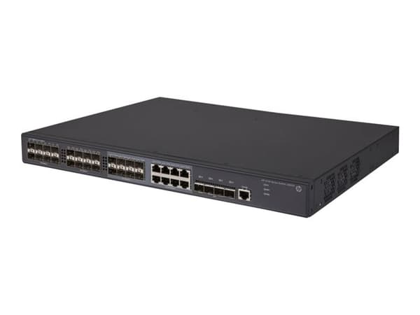 HPE 5130-24G-SFP-4SFP+ EI - Switch - L3 - Administrerad - 24 x Gigabit SFP + 8 x delad 10/100/1000 + 4 x 10 Gigabit Ethernet / 1 Gigabit Ethernet SFP Svart