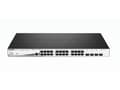 Miniatyrbild 2 av 5: D-Link DGS 1210-28MP - Switch - Administrerad - 24 x 10/100/1000 (PoE+) + 4 x Gigabit SFP - skrivbordsmodell, rackmonterbar - PoE+