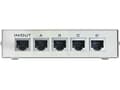 Miniatyrbild 4 av 5: Delock - Switch - 4 x 10/100 - skrivbordsmodell