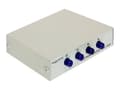 Miniatyrbild 1 av 5: Delock - Switch - 4 x 10/100 - skrivbordsmodell