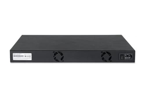 Intellinet 561372, Administreret, Gigabit Ethernet (10/100/1000), Fuld duplex, Strøm over Ethernet (PoE), Stativ-montering