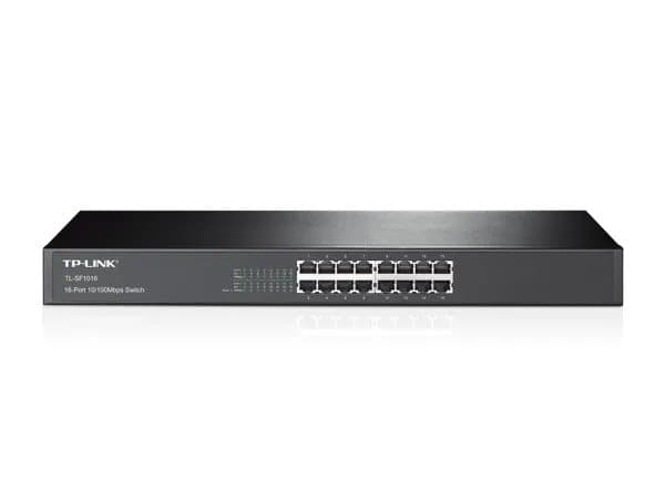 TP-Link TL-SF1016 - Switch - 16 x 10/100 - skrivbordsmodell