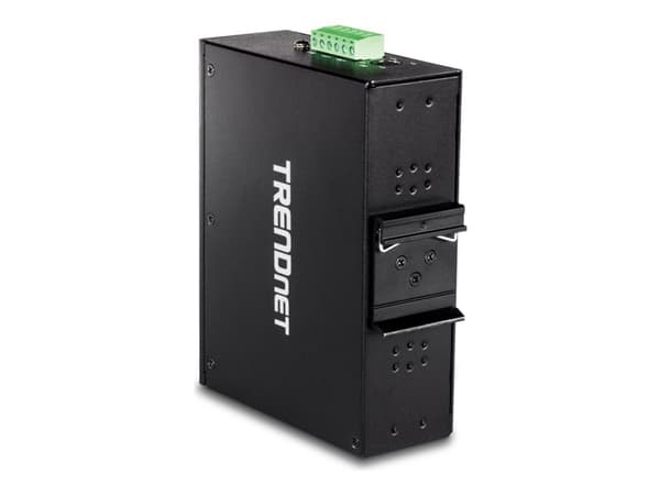 TRENDnet TI-G102 - Switch - ohanterad - 8 x 10/100/1000 + 2 x kombinations-Gigabit SFP - DIN-skenmonterbar, väggmonterbar - likström - TAA-kompatibel