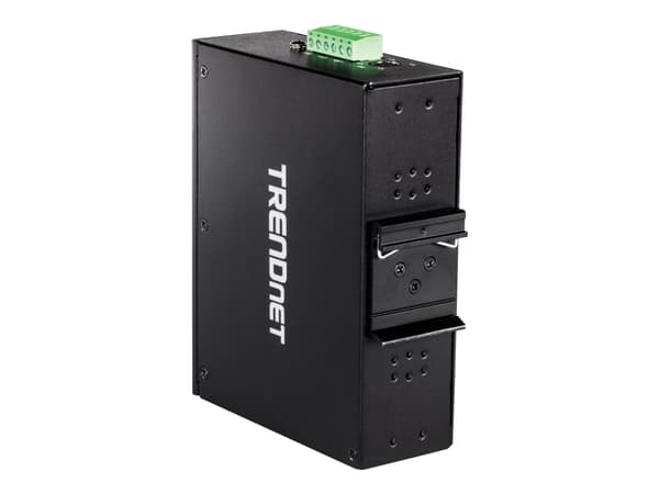 TRENDnet TI-G102 - Switch - ohanterad - 8 x 10/100/1000 + 2 x kombinations-Gigabit SFP - DIN-skenmonterbar, väggmonterbar - likström - TAA-kompatibel