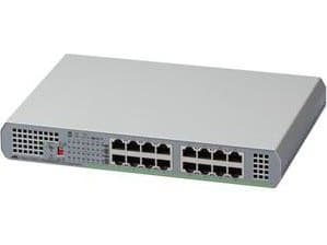 Allied Telesis GS910/16, Hallitsematon, Gigabit Ethernet (10/100/1000), Täysin kaksipuolinen