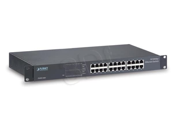 PLANET FNSW-2401 - Switch - 24 x 10/100 - stasjonær