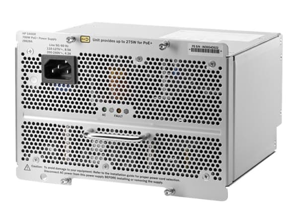 HPE Aruba - Strømforsyning (plug-in modul) - 700 watt - Europa - for HPE Aruba 5406R, 5406R 8-port, 5412R, 5412R 92