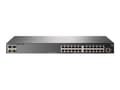 Miniatyrbild 1 av 5: HPE Aruba 2930F 24G 4SFP - Switch - L3 - Administrerad - 24 x 10/100/1000 + 4 x gigabit SFP (upplänk) - rackmonterbar