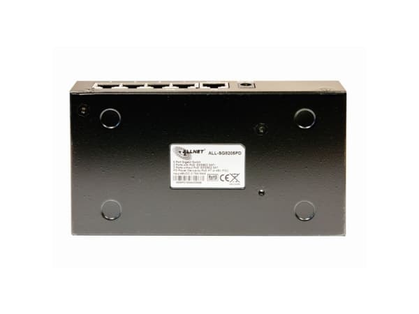 ALLNET ALL-SG8205PD, Ohanterad, L2, Gigabit Ethernet (10/100/1000), Strömförsörjning via Ethernet (PoE) stöd