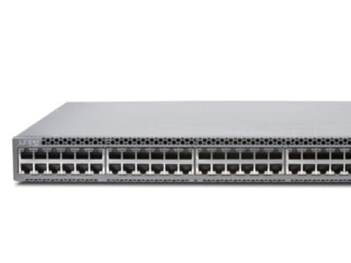 Juniper Networks EX Series EX4300-48P - kytkin - L3 - Hallittu - 48 x 10/100/1000 (PoE+) + 4 x 40 Gigabit QSFP+ - ilmavirta edestä taaksepäin - telin