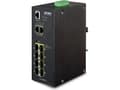 Miniatyrbild 5 av 5: PLANET IGS-10080MFT - Switch - Administrerad - 8 x SFP + 2 x 10/100/1000 - DIN-skenmonterbar