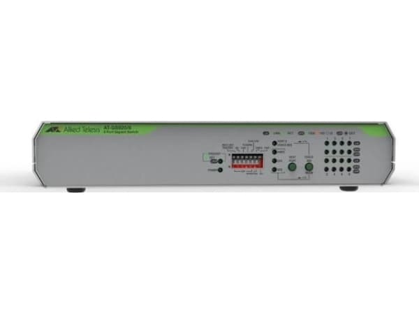 Allied Telesis CentreCOM AT-GS920/8 - Switch - ikke-styrt - 8 x 10/100/1000 - stasjonær