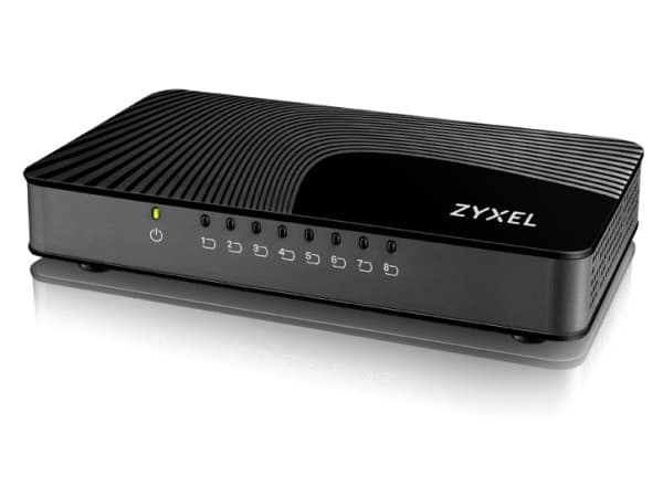 Zyxel GS-108S v2 Gigabit Ethernet (10/100/1000) Svart