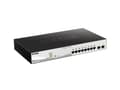 Miniatyrbild 4 av 5: D-Link Web Smart DGS-1210-10MP - Switch - L2+ - smart - 8 x 10/100/1000 (PoE+) + 2 x Gigabit SFP - skrivbordsmodell - PoE+ (130 W)