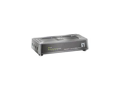 LevelOne FSW-0508TX - Switch - 5 x 10/100 - skrivbordsmodell