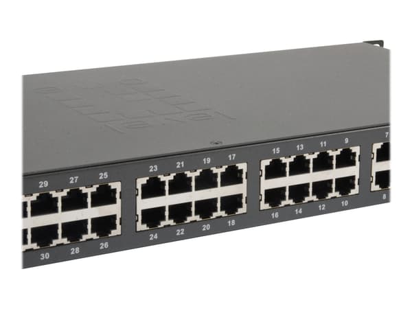 LevelOne FGP-3400W250 - Switch - 32 x 10/100 (PoE+) + 2 x 10/100/1000 - rackmonterbar, skrivbordsmodell - PoE+ (250 W)
