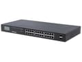 Miniatyrbild 2 av 5: Intellinet 561242, Ohanterad, Gigabit Ethernet (10/100/1000), Full duplex, Strömförsörjning via Ethernet (PoE) stöd, Rackmontering, 1U