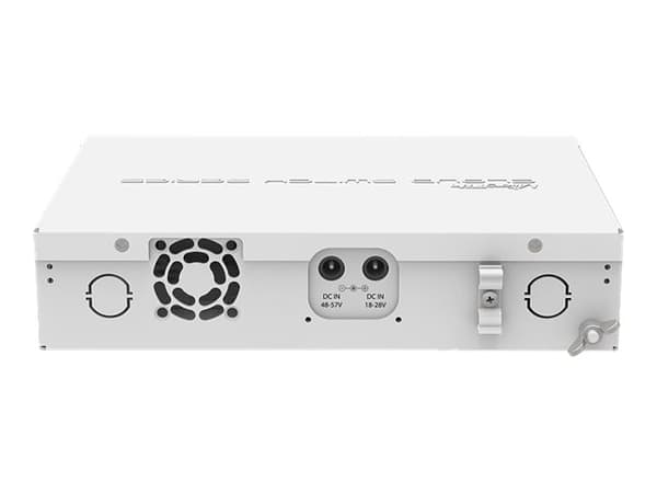 MikroTik Cloud Router Switch CRS112-8P-4S-IN - Switch - L3 - Styrt - 8 x 10/100/1000 (PoE) + 4 x SFP - stasjonær, rackmonterbar - PoE+ - DC-strøm