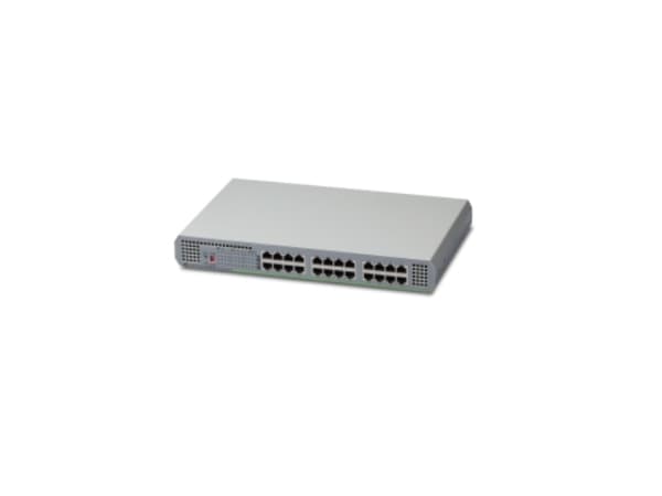 Allied Telesis AT GS910/24 - Switch - ikke-styrt - 24 x 10/100/1000 - rackmonterbar